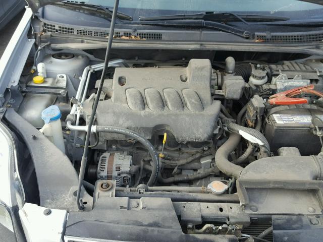 3N1AB6APXAL660941 - 2010 NISSAN SENTRA 2.0 SILVER photo 7