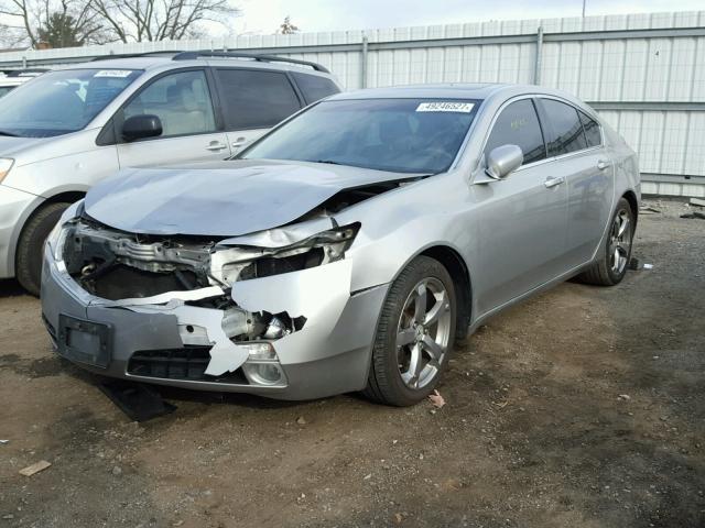 19UUA965X9A002739 - 2009 ACURA TL SILVER photo 2