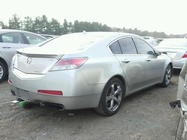 19UUA965X9A002739 - 2009 ACURA TL SILVER photo 4