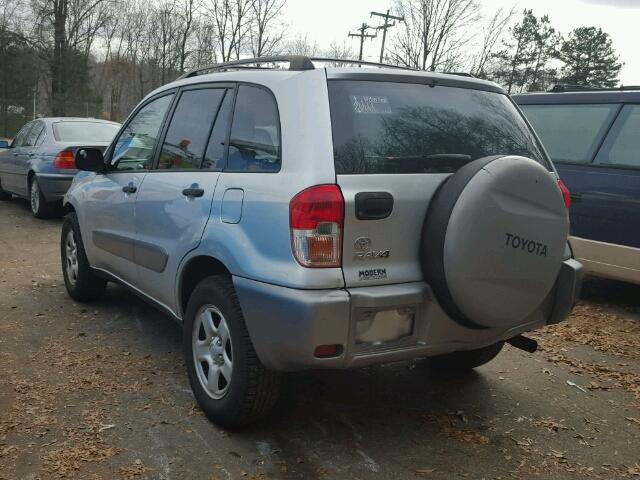 JTEGH20V520057260 - 2002 TOYOTA RAV4 SILVER photo 3