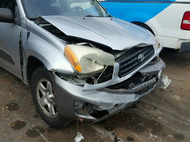 JTEGH20V520057260 - 2002 TOYOTA RAV4 SILVER photo 9