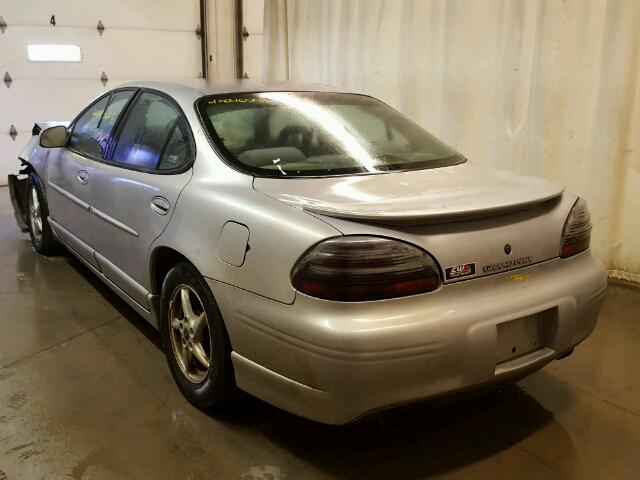 1G2WP52K0YF111484 - 2000 PONTIAC GRAND PRIX SILVER photo 3