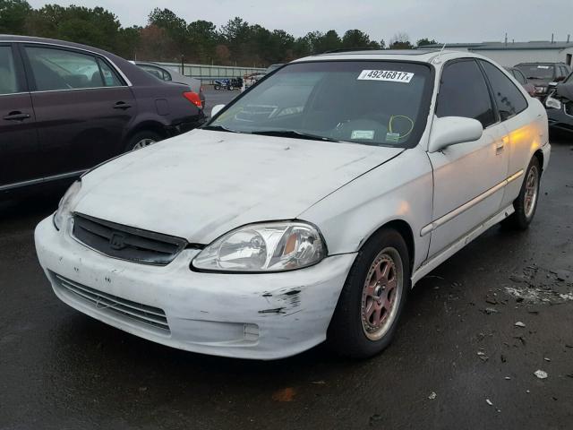 1HGEJ8248WL078536 - 1998 HONDA CIVIC EX WHITE photo 2