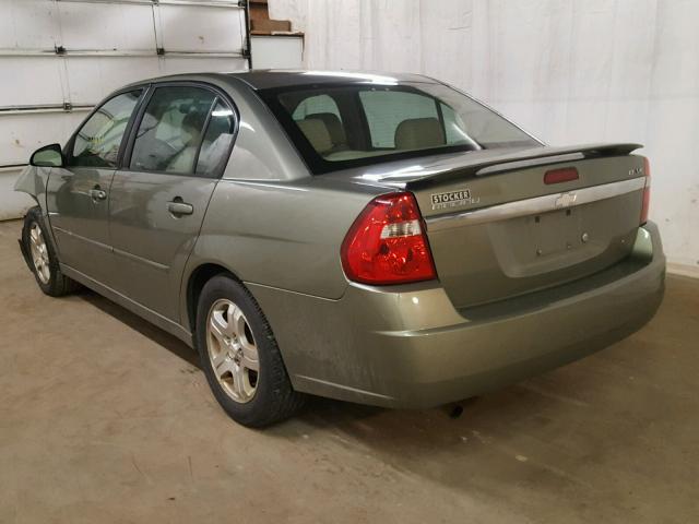 1G1ZU54825F139231 - 2005 CHEVROLET MALIBU LT GREEN photo 3