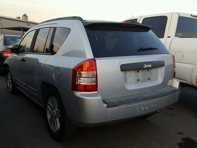 1J4FT47B89D140443 - 2009 JEEP COMPASS SP SILVER photo 3