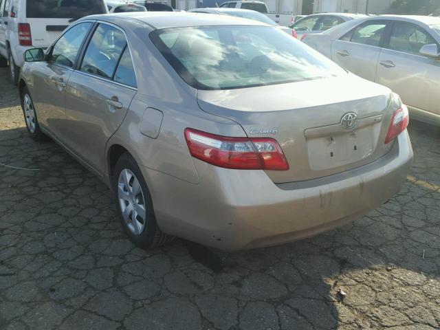 4T1BE46K17U168335 - 2007 TOYOTA CAMRY NEW TAN photo 3