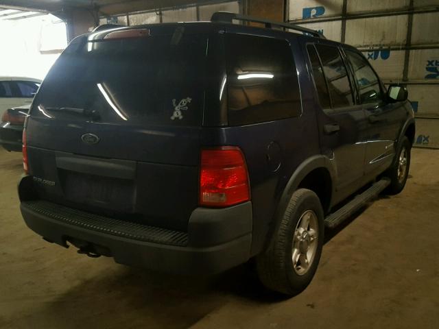 1FMZU72E74UB84618 - 2004 FORD EXPLORER X BLUE photo 4