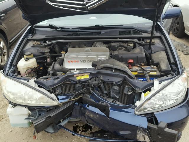 4T1BF30K46U116714 - 2006 TOYOTA CAMRY LE ლურჯი ფოტო 7
