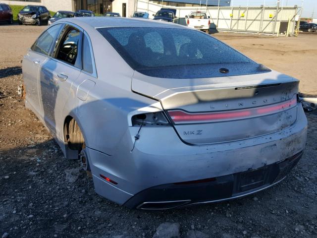 3LN6L5C92JR609449 - 2018 LINCOLN MKZ SELECT SILVER photo 3