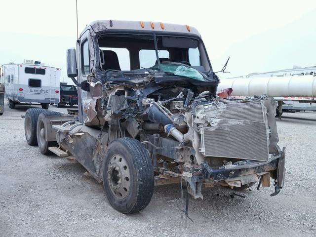 1FUJGEDVXDSBS0039 - 2013 FREIGHTLINER CASCADIA 1 BROWN photo 1