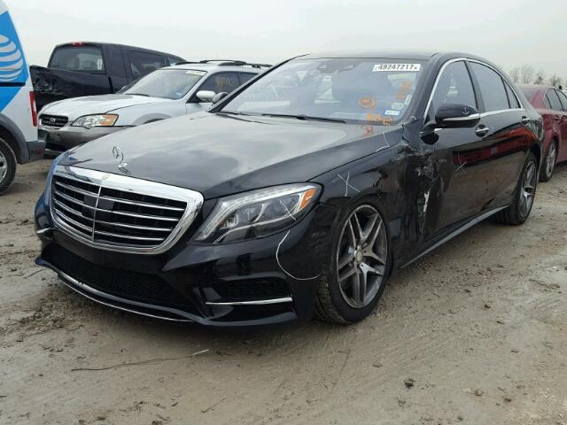 WDDUG8CB3EA009730 - 2014 MERCEDES-BENZ S 550 BLACK photo 2