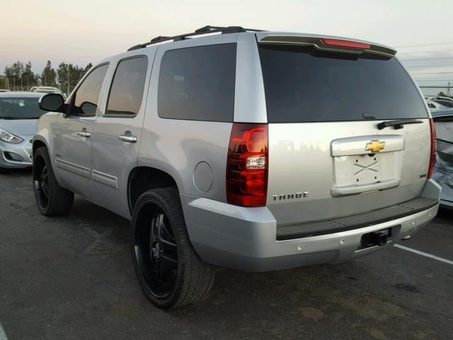 1GNSCBE00CR167616 - 2012 CHEVROLET TAHOE C150 SILVER photo 3