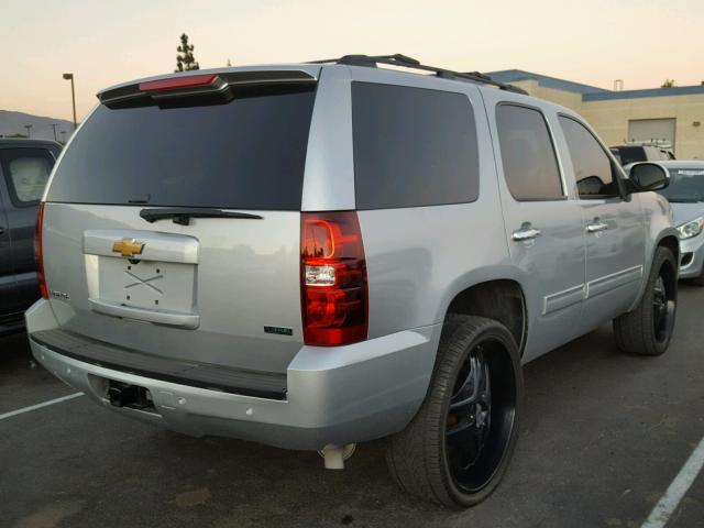 1GNSCBE00CR167616 - 2012 CHEVROLET TAHOE C150 SILVER photo 4