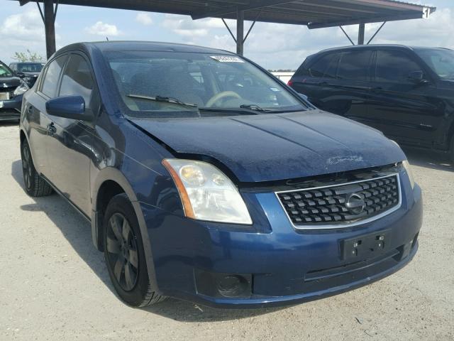 3N1AB61EX8L687470 - 2008 NISSAN SENTRA 2.0 BLUE photo 1