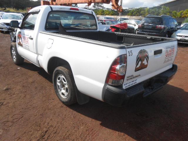 5TFNX4CNXBX004552 - 2011 TOYOTA TACOMA WHITE photo 3