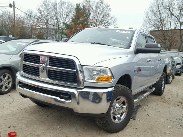 3D7TT2CTXAG166566 - 2010 DODGE RAM 2500 SILVER photo 2