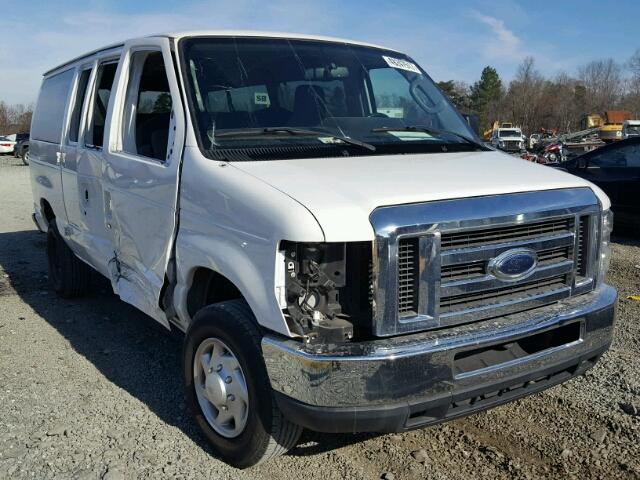 1FBNE3BL5CDA32086 - 2012 FORD ECONOLINE WHITE photo 1