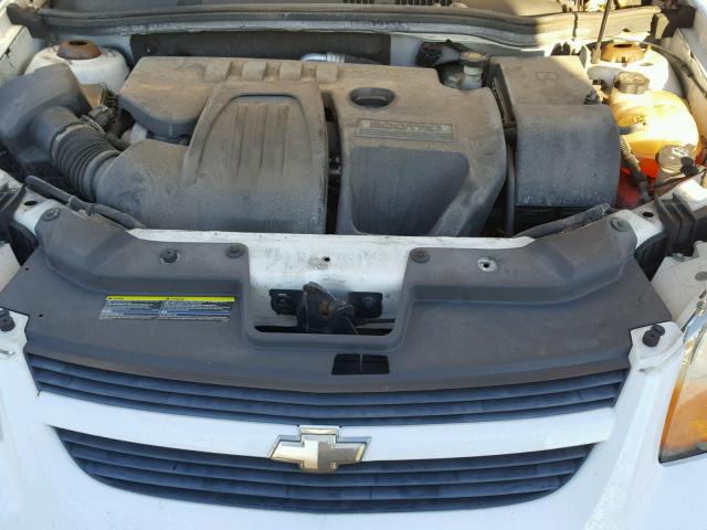 1G1AS18H497161429 - 2009 CHEVROLET COBALT LS WHITE photo 7