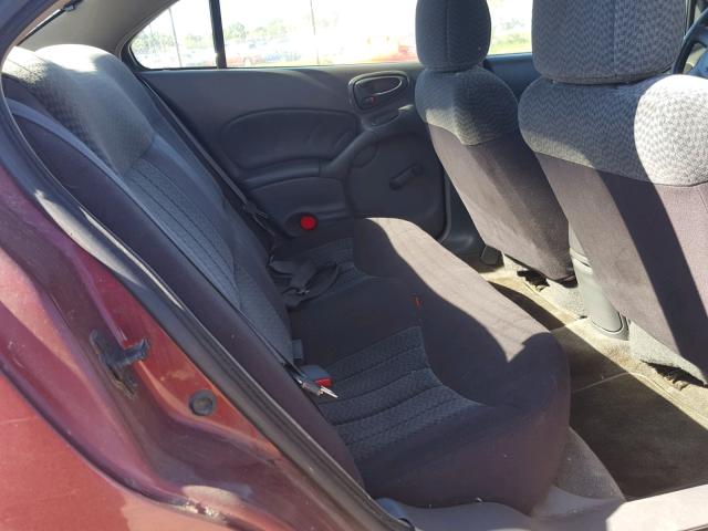 1G2NE52F83C104684 - 2003 PONTIAC GRAND AM S მუქწითელი ფოტო 6