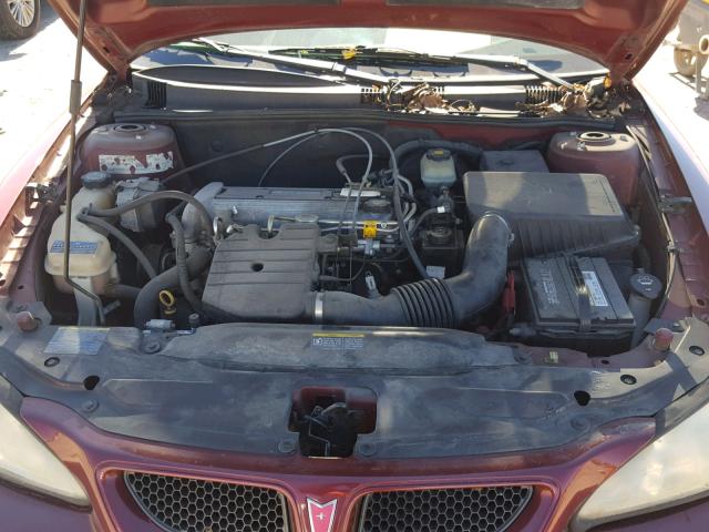 1G2NE52F83C104684 - 2003 PONTIAC GRAND AM S მუქწითელი ფოტო 7