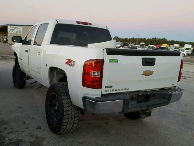 3GCEK233X9G137215 - 2009 CHEVROLET SILVERADO WHITE photo 3