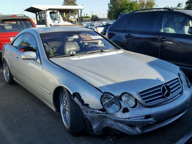 WDBPJ75J71A017295 - 2001 MERCEDES-BENZ CL 500 SILVER photo 1