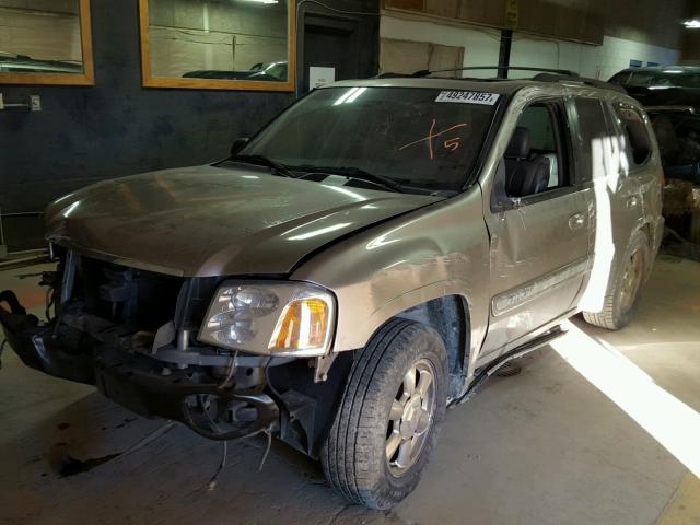 1GKDT13S122281877 - 2002 GMC ENVOY GRAY photo 2