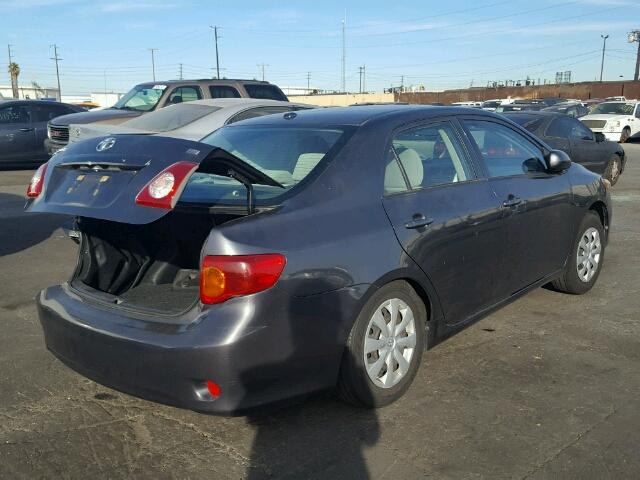 JTDBU4EE6A9118236 - 2010 TOYOTA COROLLA BA GRAY photo 4