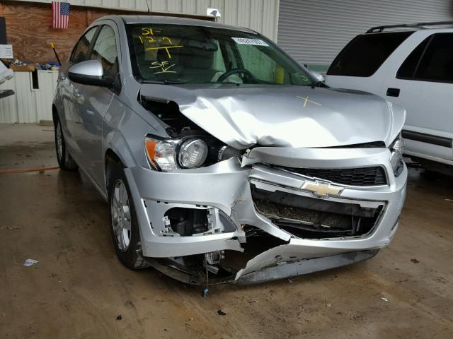 1G1JC5SH1E4240811 - 2014 CHEVROLET SONIC LT SILVER photo 1