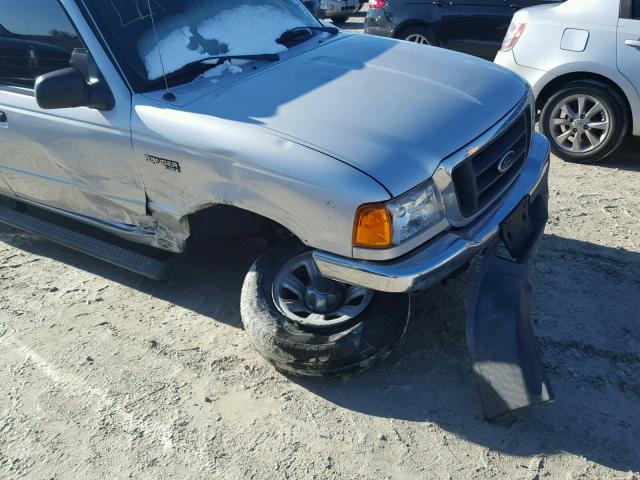 1FTYR44U65PA27506 - 2005 FORD RANGER SUP SILVER photo 9