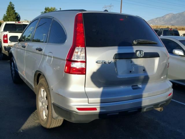 5J6RE3H43BL028033 - 2011 HONDA CR-V SE SILVER photo 3