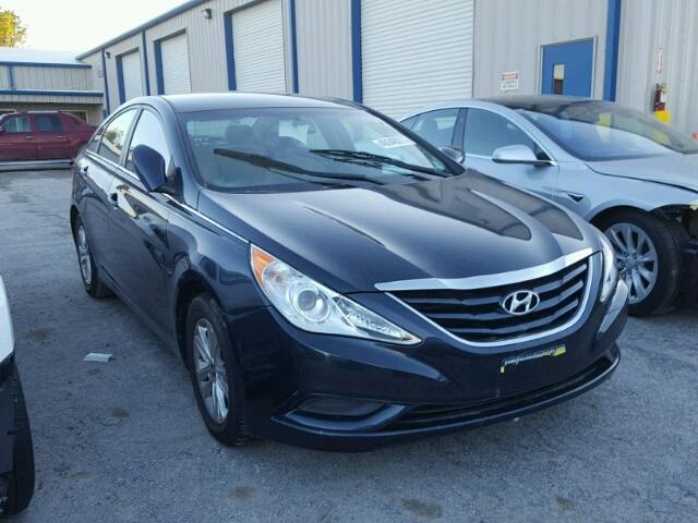 5NPEB4AC2DH680265 - 2013 HYUNDAI SONATA GLS BLUE photo 1