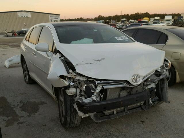 4T3ZK3BB1BU037039 - 2011 TOYOTA VENZA BASE WHITE photo 1