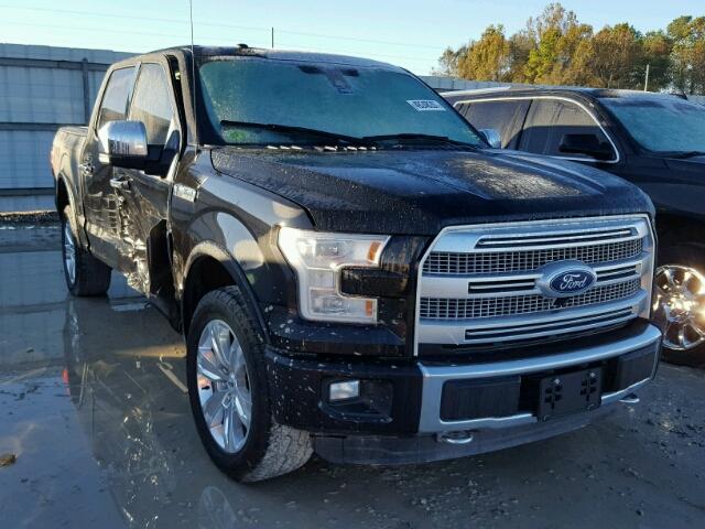 1FTEW1EG7GFA53477 - 2016 FORD F150 SUPER BLACK photo 1