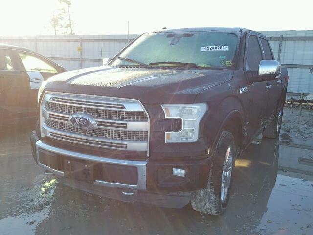 1FTEW1EG7GFA53477 - 2016 FORD F150 SUPER BLACK photo 2