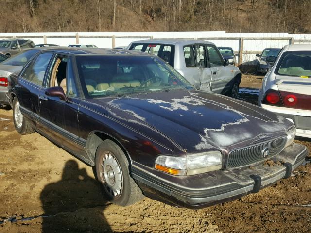 1G4HR52L5SH517260 - 1995 BUICK LESABRE LI MAROON photo 1