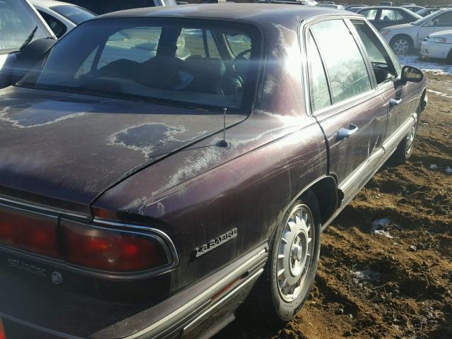 1G4HR52L5SH517260 - 1995 BUICK LESABRE LI MAROON photo 4