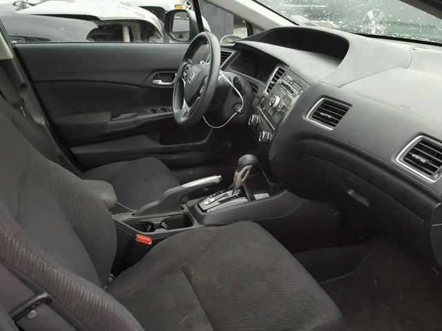 2HGFB2F50DH522374 - 2013 HONDA CIVIC LX GRAY photo 5