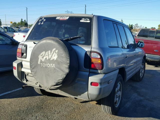 JT3GP10V2X7058354 - 1999 TOYOTA RAV4 GRAY photo 4