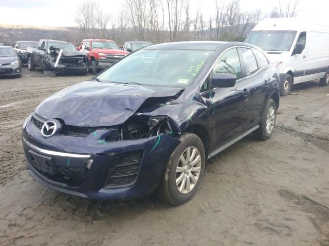 JM3ER2WM9A0341519 - 2010 MAZDA CX-7 BLUE photo 2