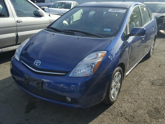 JTDKB20U797854358 - 2009 TOYOTA PRIUS BLUE photo 2