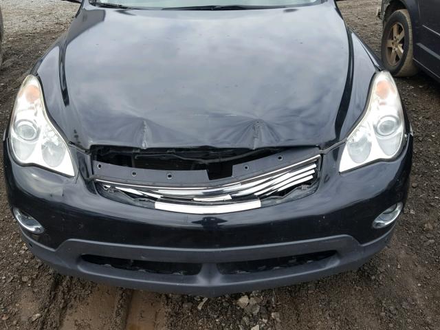 JN1AJ0HR8AM752563 - 2010 INFINITI EX35 BASE BLACK photo 7