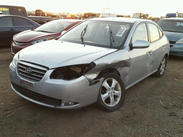 KMHDU46D69U670726 - 2009 HYUNDAI ELANTRA GL SILVER photo 2