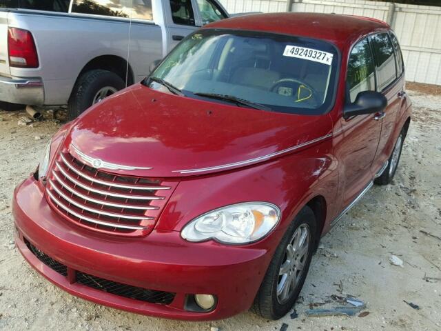 3A4GY5F98AT174360 - 2010 CHRYSLER PT CRUISER BURGUNDY photo 2