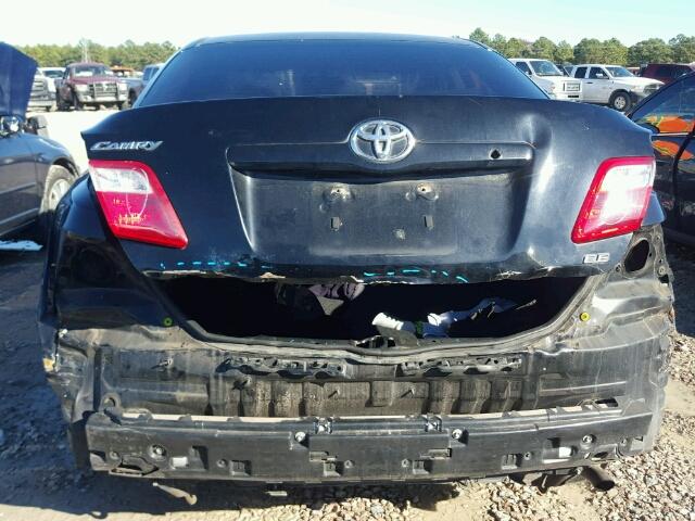 JTNBE46K973007088 - 2007 TOYOTA CAMRY NEW BLACK photo 9