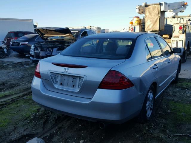 1HGCM55736A178915 - 2006 HONDA ACCORD EX SILVER photo 4