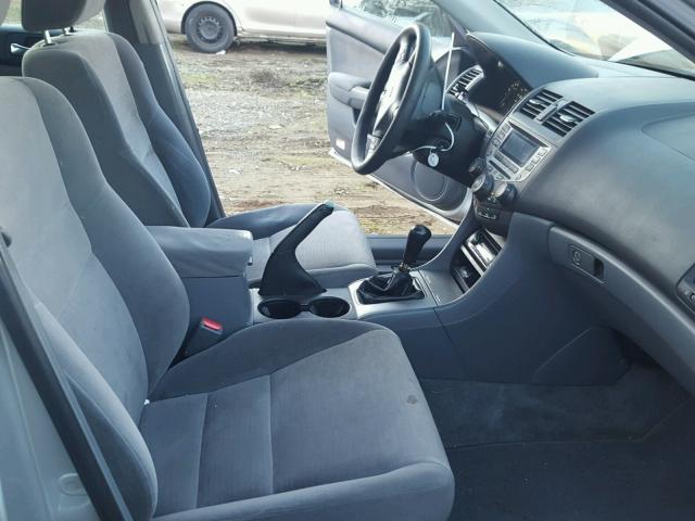 1HGCM55736A178915 - 2006 HONDA ACCORD EX SILVER photo 5