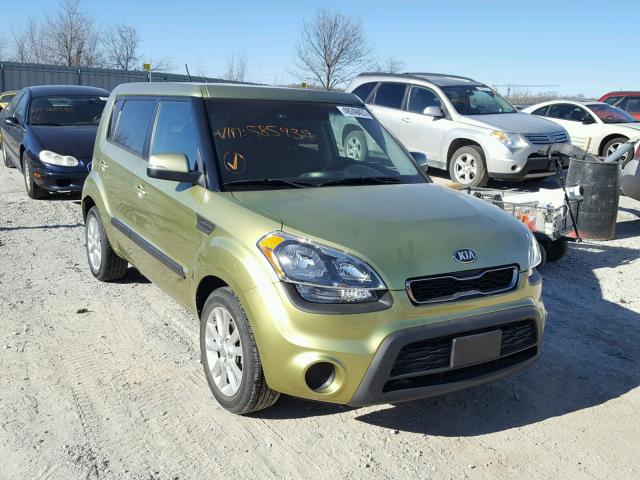 KNDJT2A65D7585939 - 2013 KIA SOUL + GREEN photo 1