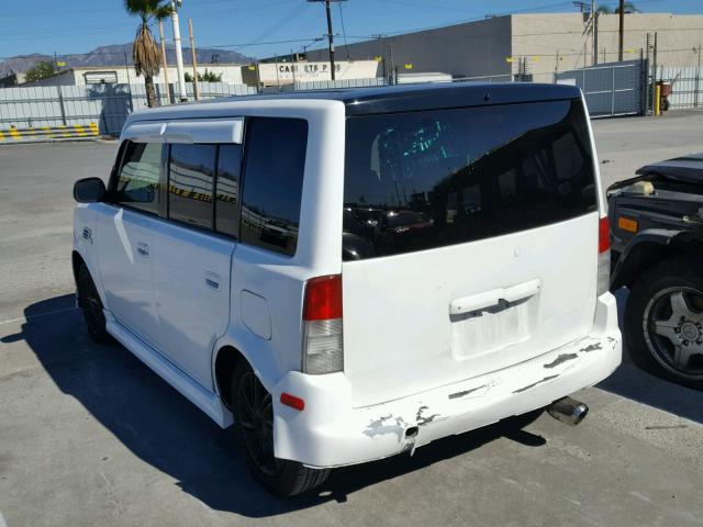 JTLKT334740168258 - 2004 TOYOTA SCION XB თეთრი ფოტო 3
