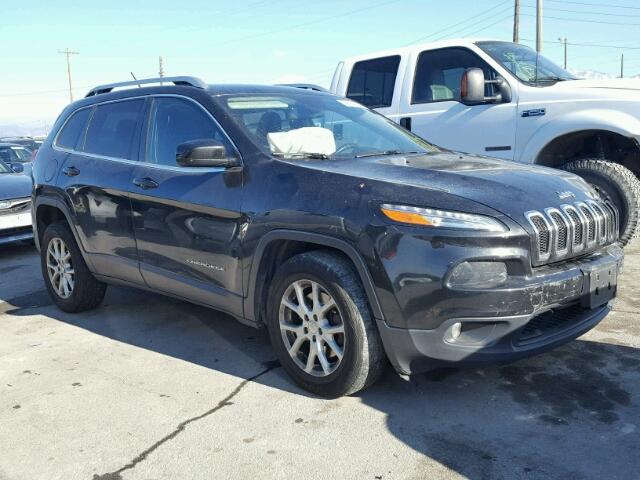 1C4PJMCS4EW321379 - 2014 JEEP CHEROKEE L BLACK photo 1